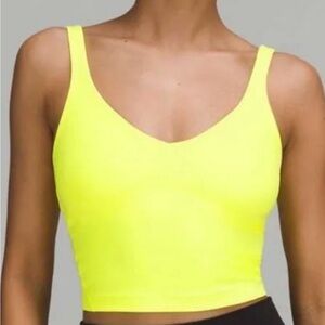 Neon Yellow Women's Lululemon Align Tank